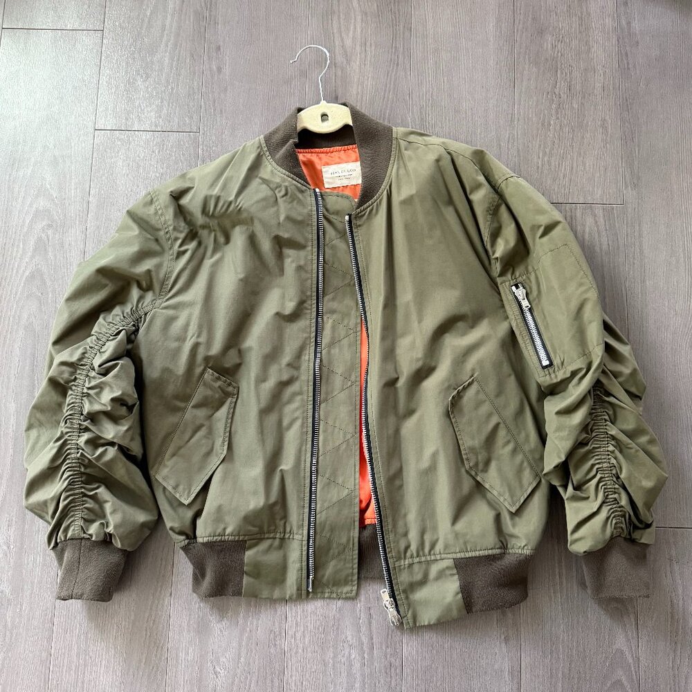 SOLD ✅ Fear of God Third Collection Brown / Green Men's Bomber Jacket (M/L)